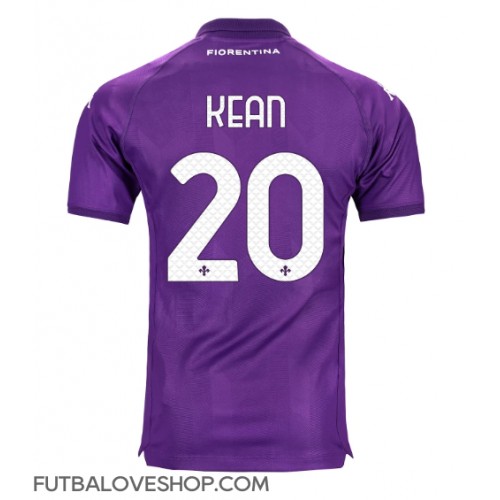 Dres Fiorentina Moise Kean #20 Domáci 2024-25 Krátky Rukáv